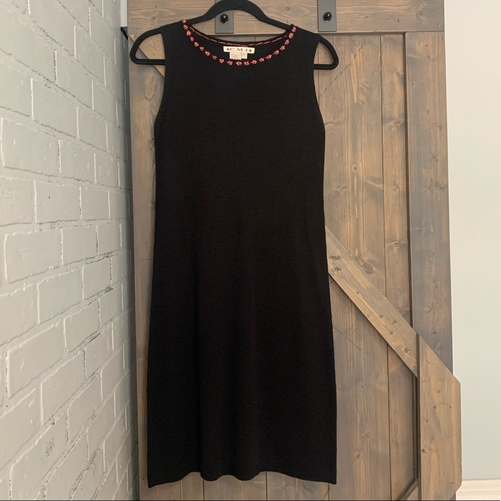 CMI knit shift dress